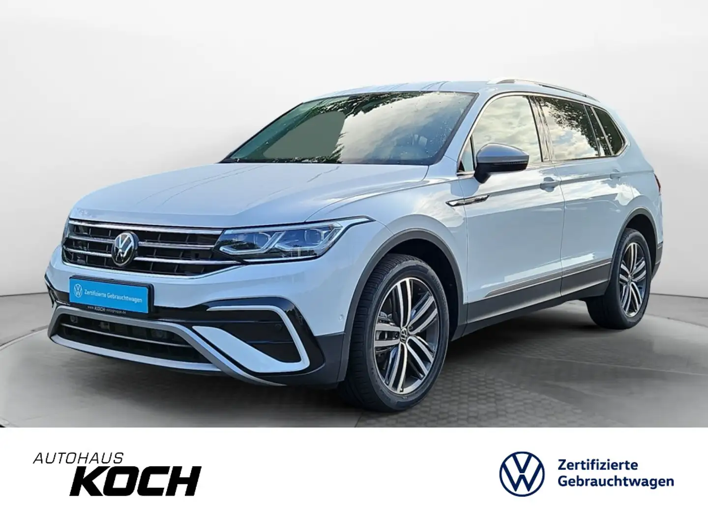 Volkswagen Tiguan Allspace 2.0TDI Elegance 4M DSG LED Navi Weiß - 1