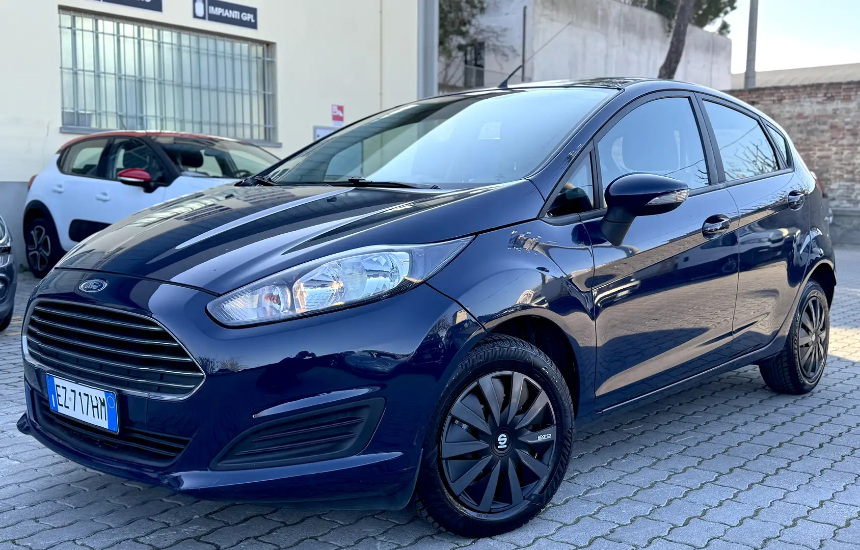 Ford Fiesta 5p 1.4 Gpl Bombole appena revisionate fino 2035 Blu/Azzurro - 1