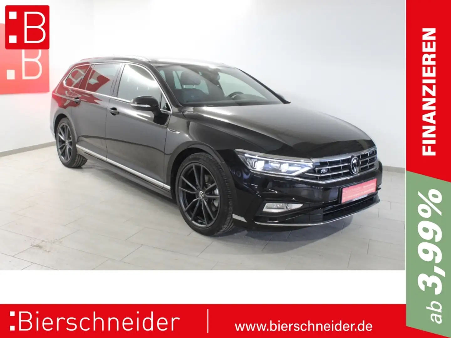 Volkswagen Passat Variant 2.0 TDI DSG 2x R-Line 19 AHK ACC Schwarz - 1