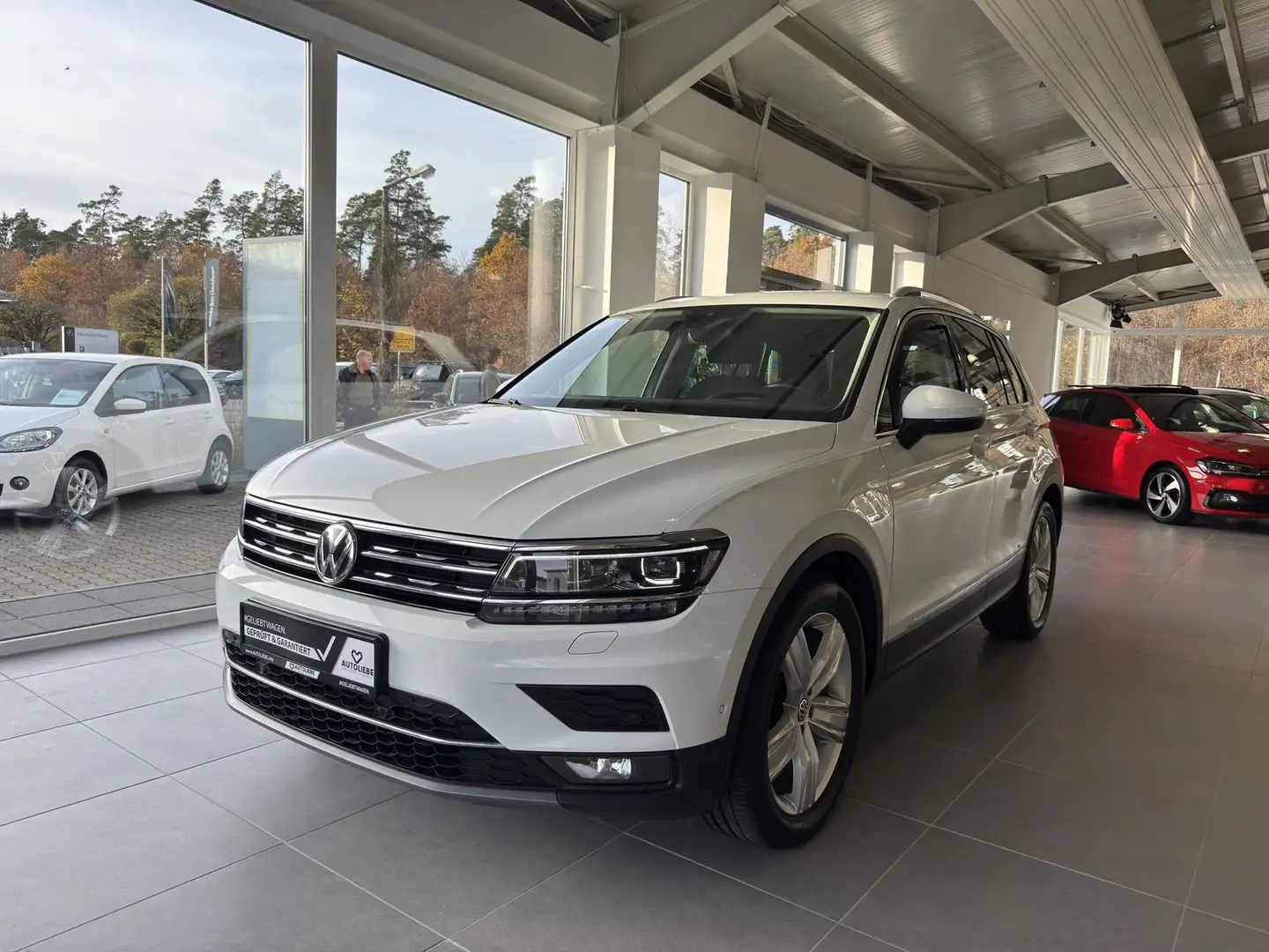 Volkswagen Tiguan 1.5 TSI Highline DSG*AHK*LED*ACC*RFK Weiß - 1