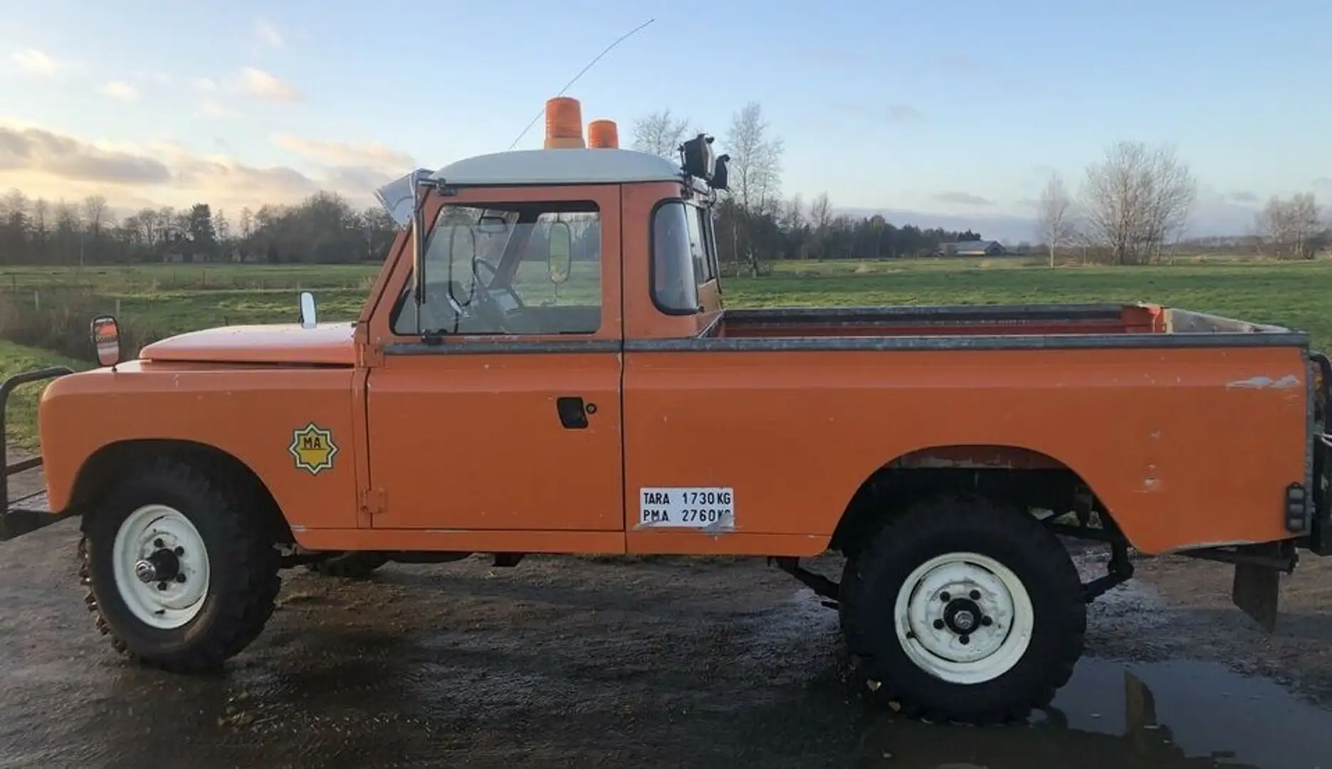 Land Rover Series Serie 3 Typ 109 Orange - 2