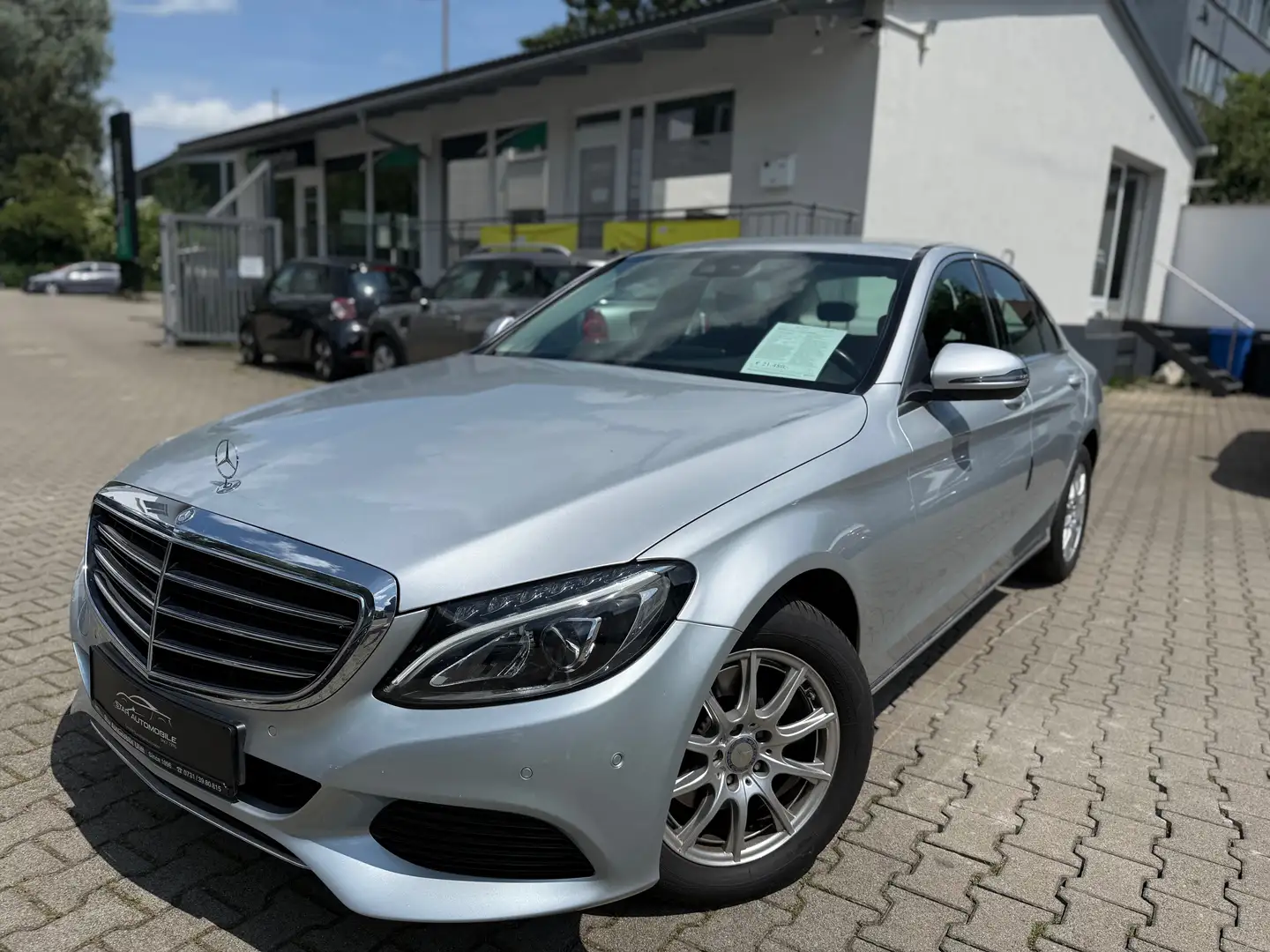Mercedes-Benz C 220 d Exclusive*Kamera*LED*8-Fach*AHK*Ambiente-Beleuch Gris - 1