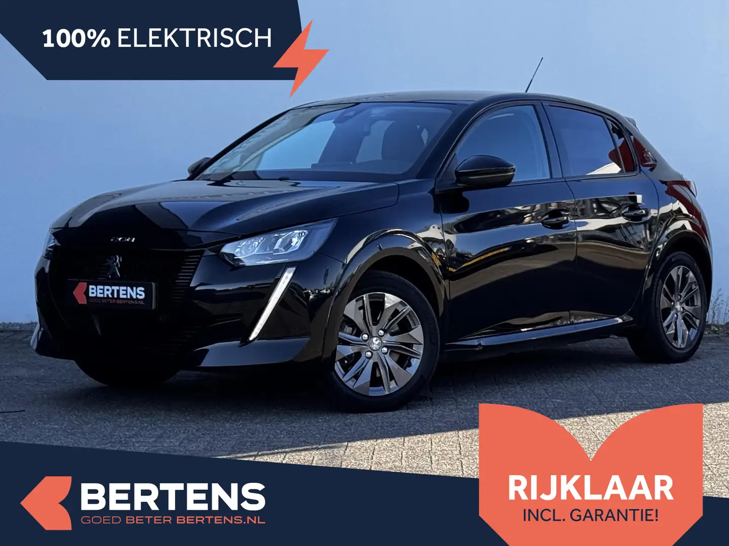 Peugeot e-208 EV Allure Pack 50 kWh | Parkeercamera | Prijs is r Noir - 1