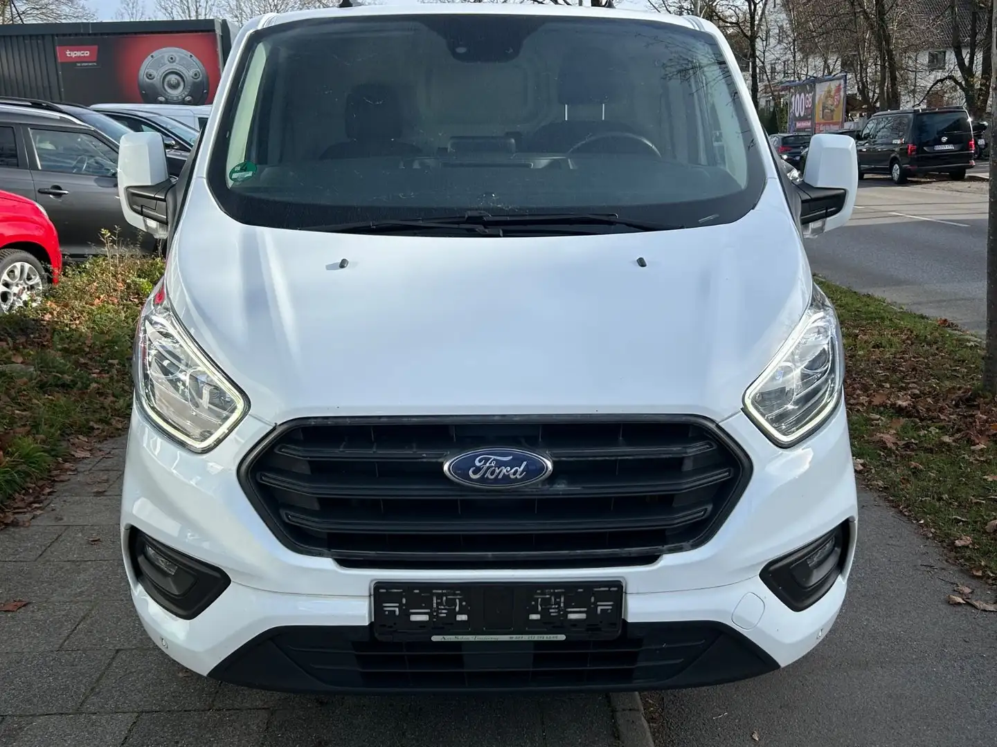 Ford Transit Custom Regale Werkstatt Kamera Navi PDC Blanc - 2