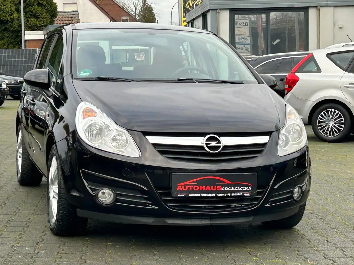 Opel Corsa CATCH ME 1,2 Klima 5Türer Scheckh HU/AU:NEU TOP Negro - 2