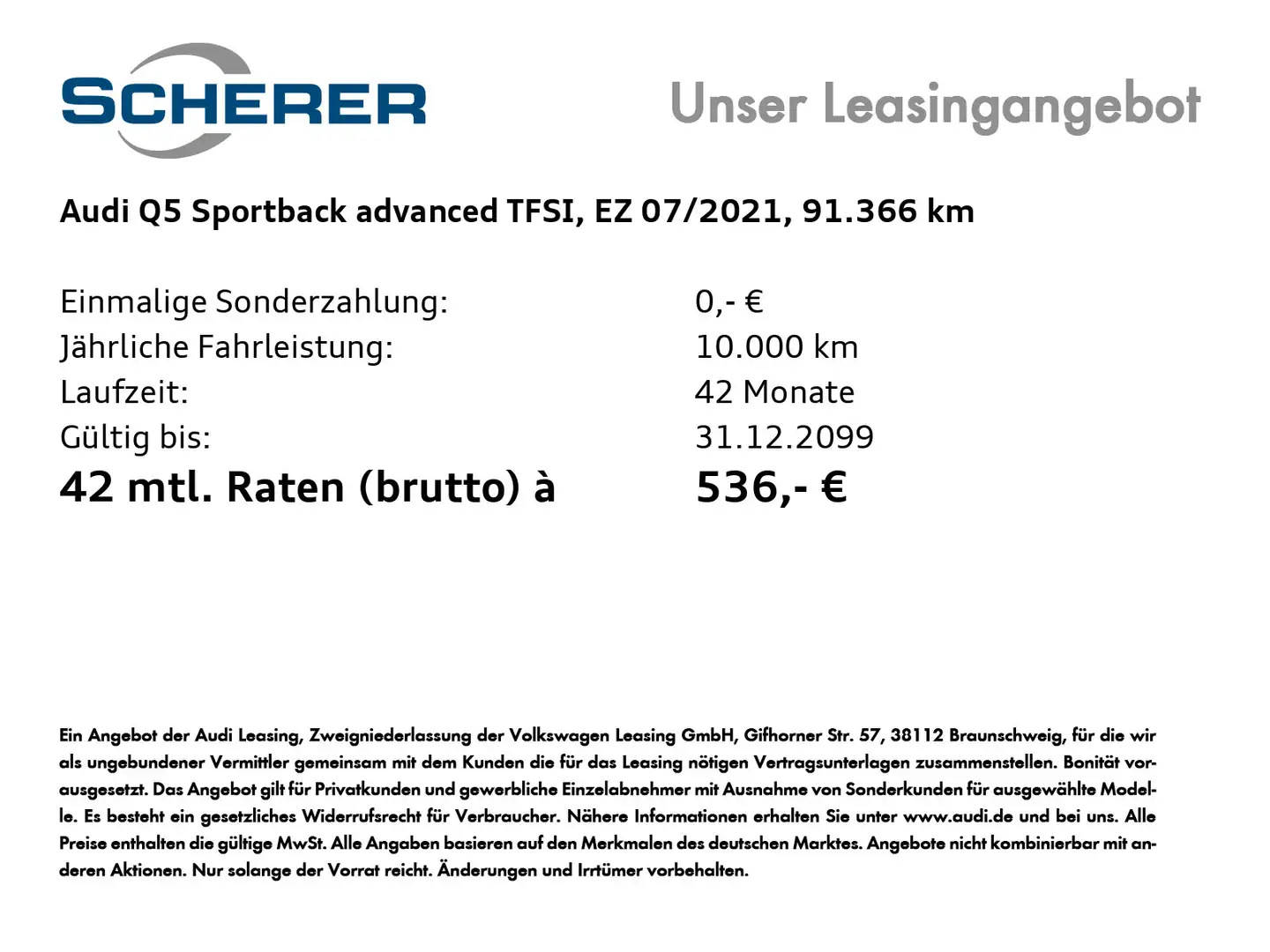 Audi Q5 advanced TFSIe 50 KAMERA NAVI-PLUS Blau - 2