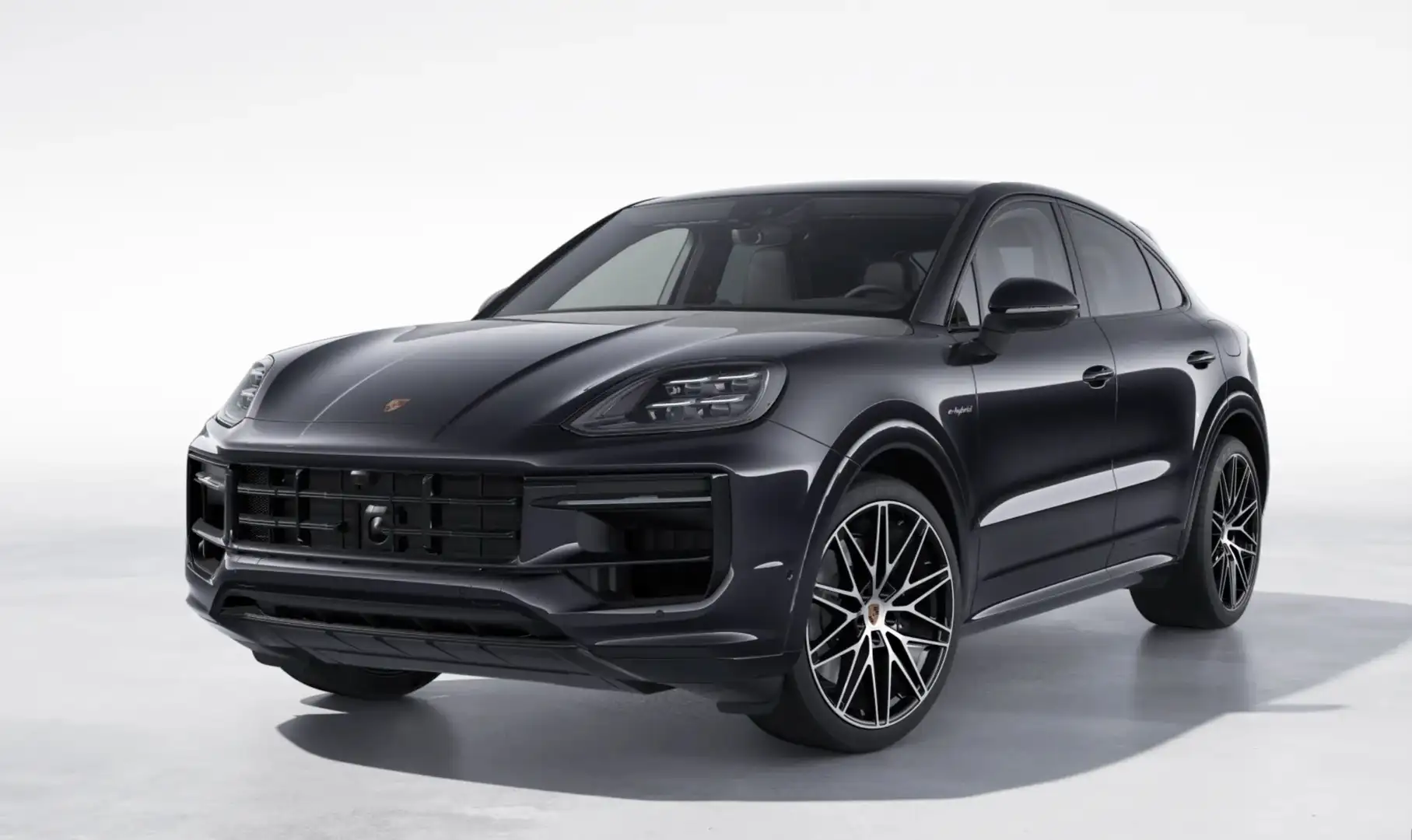 Porsche Cayenne Coupe 3.0 e-hybrid 5pti tip. SOSP. PNEUM./GANCIO Nero - 1