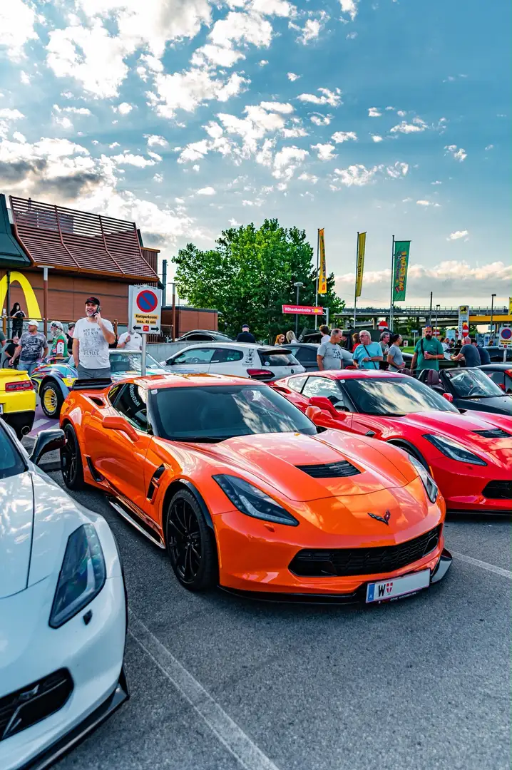 Corvette C7 Grand Sport 7 Gang Schalter 1LT Orange - 2