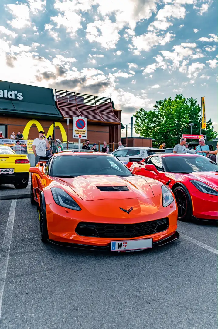 Corvette C7 Grand Sport 7 Gang Schalter 1LT Orange - 1