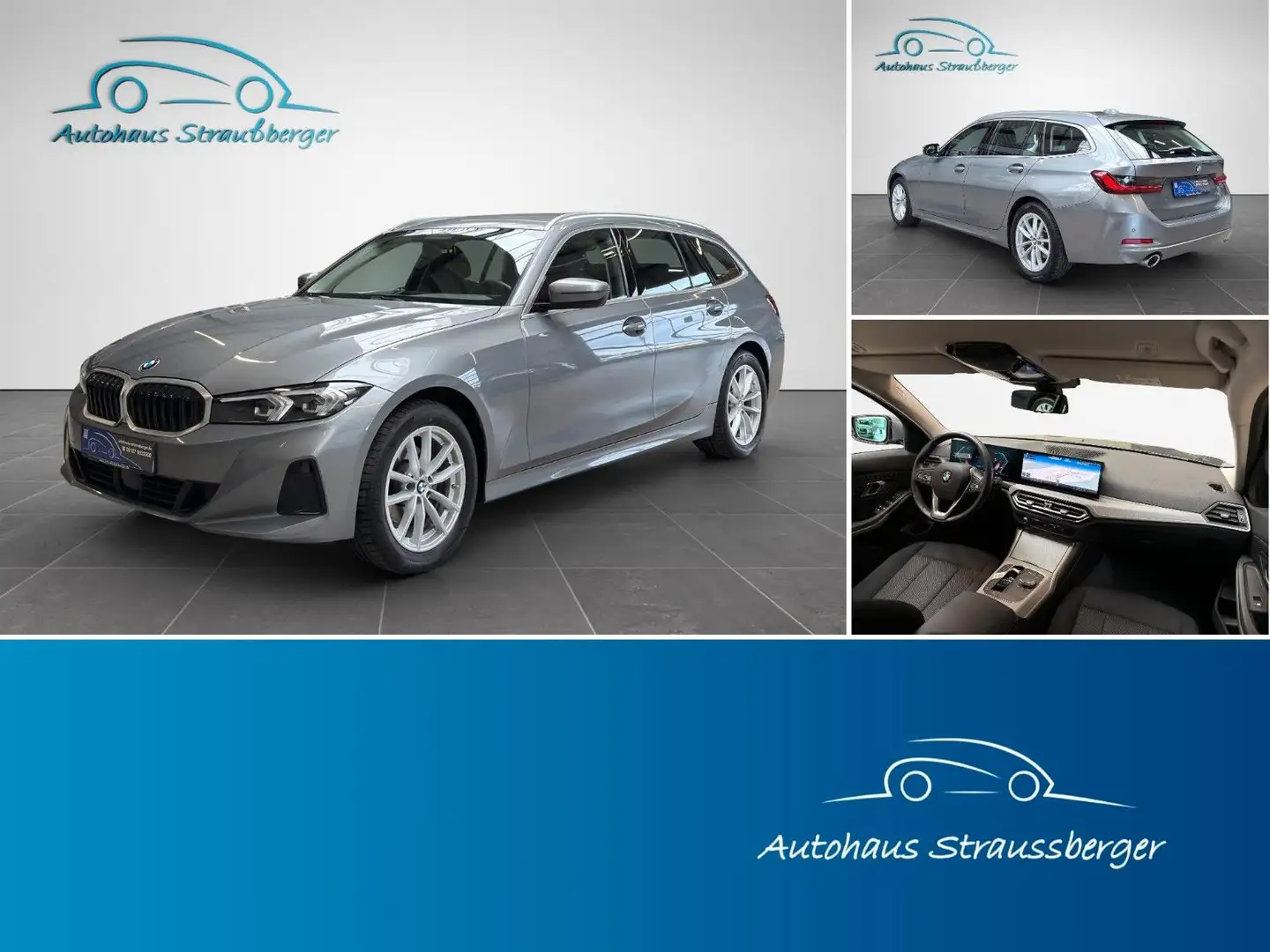 BMW 320 d xDrive Tour. ACC Kamera HiFi LED NP:67.000€ Gris - 1
