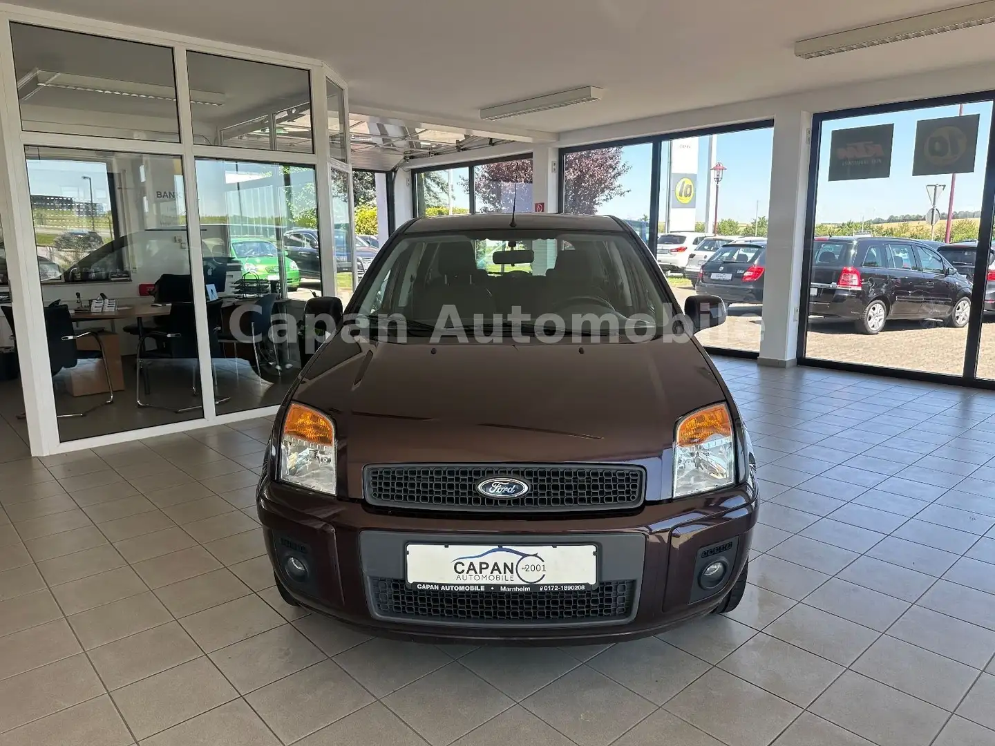 Ford Fusion Trend Klima/Scheckheft/PDC/EURO5 Burdeos - 2