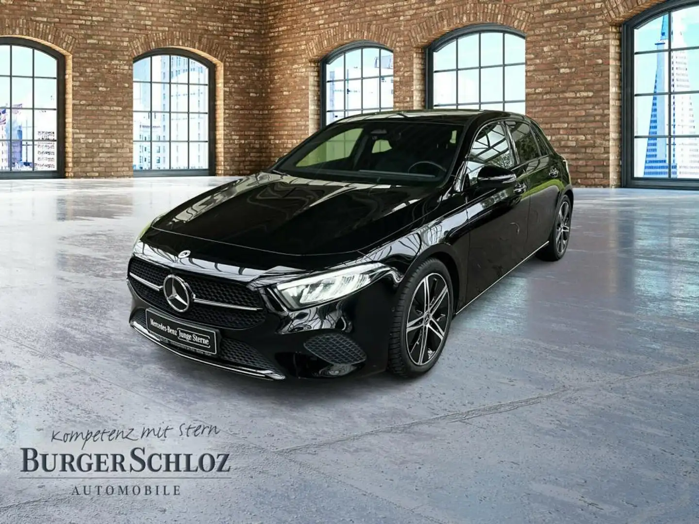 Mercedes-Benz A 220 4M progressive Night SpurW PDC SHZ LED LM Negru - 1