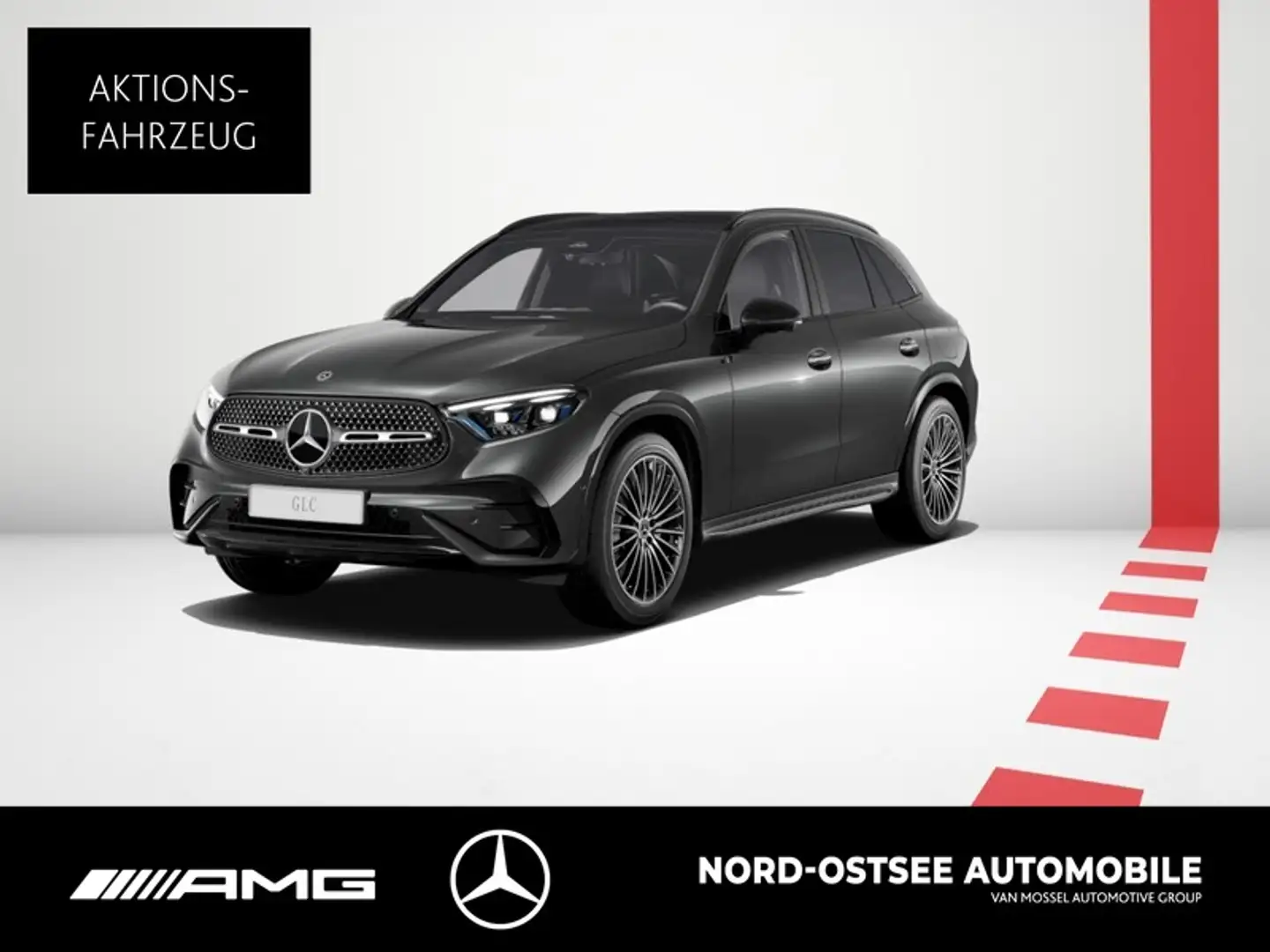 Mercedes-Benz GLC 300 de 4m  AMG NIGHT PANO AHK DIGITAL-LIGHT Grau - 1