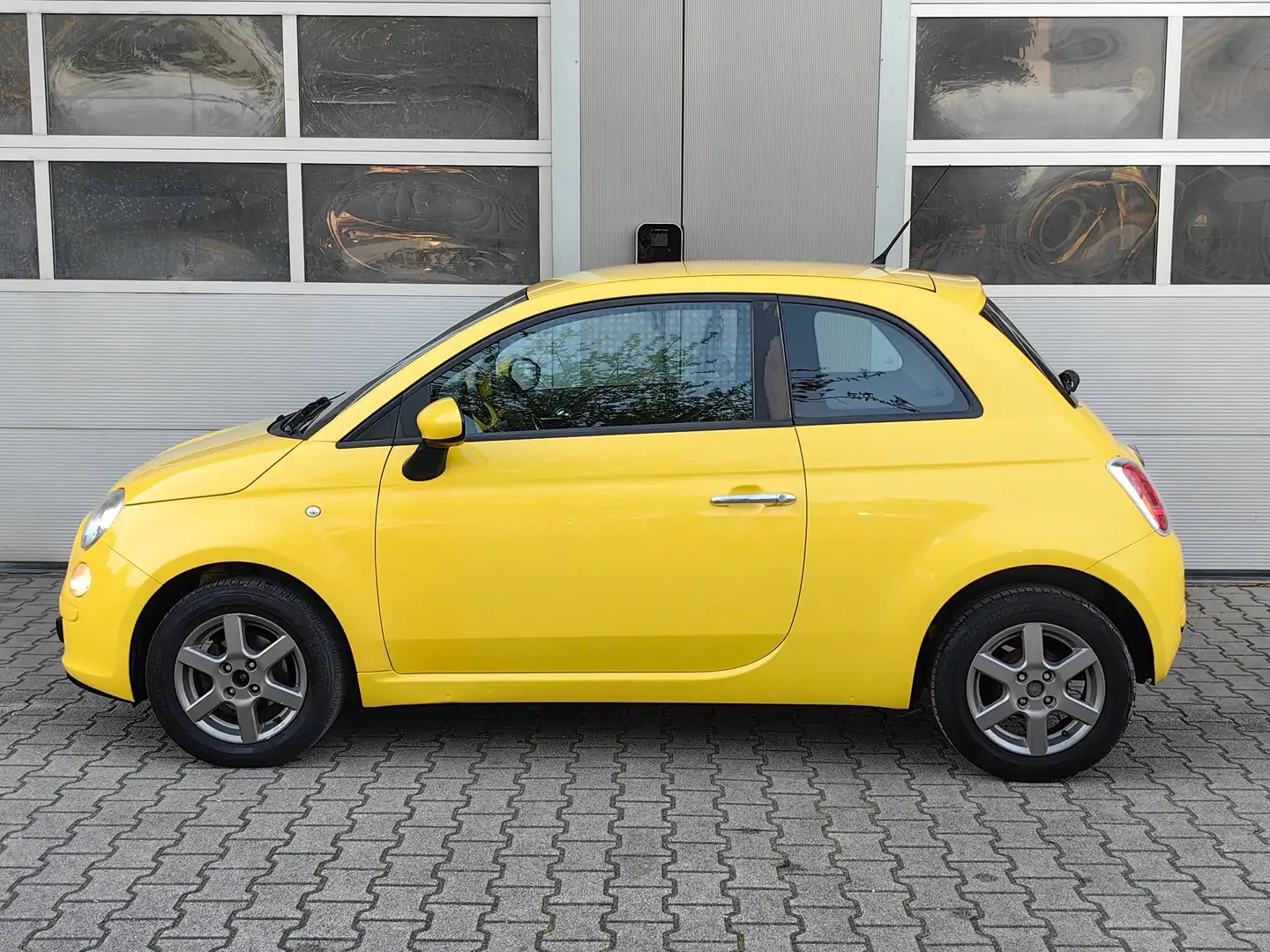 Fiat 500 Pop KLIMA|ZV|SERVO|8FACH Gelb - 2
