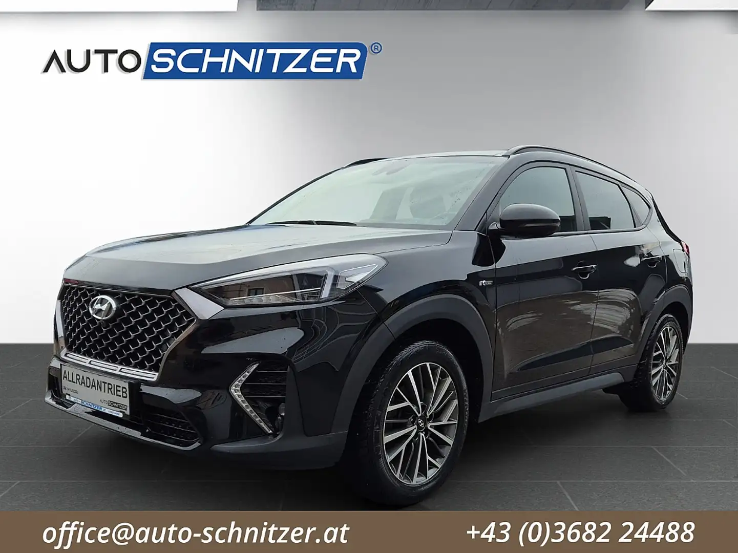 Hyundai TUCSON Tucson 1,6 CRDI 4WD N-Line Plus DCT Aut. Schwarz - 1