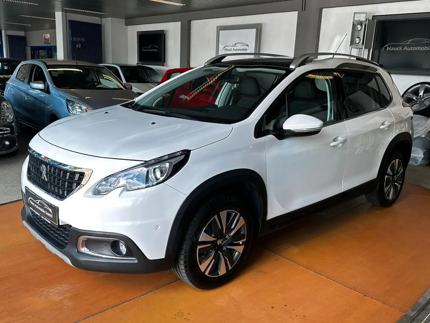 Peugeot 2008 Allure *39-TKM* AUT./PANO/NAVI/KAMERA/SHZ Weiß - 1