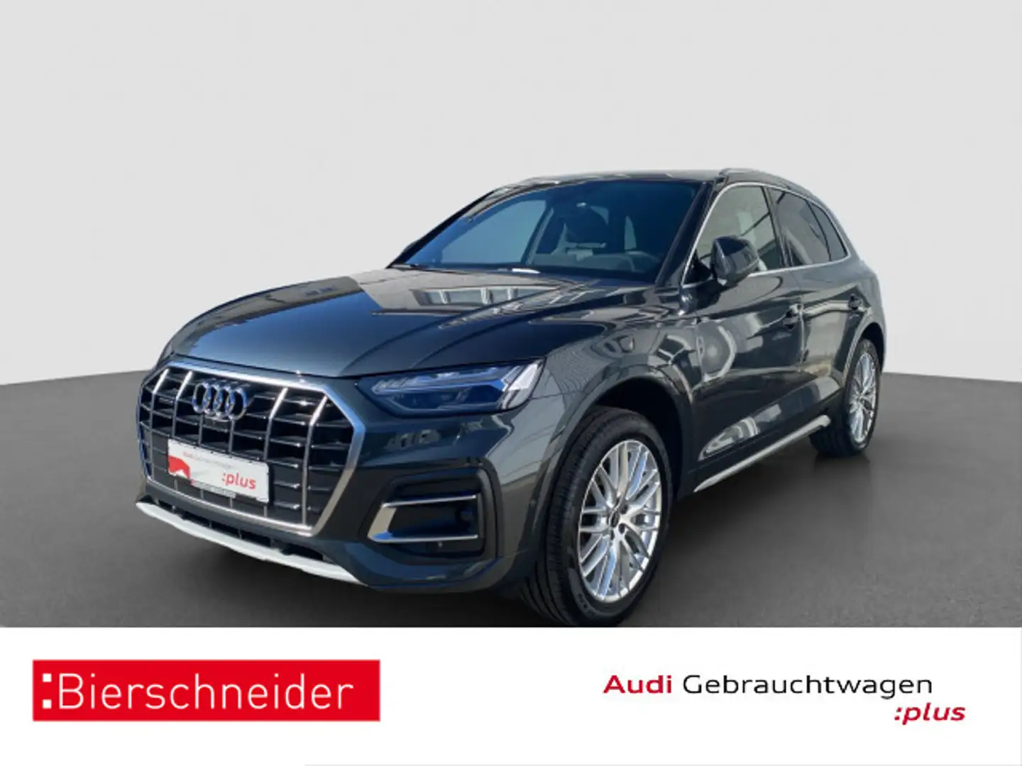 Audi Q5 50 TFSI e qu S-Line 20 AHK MATRIX ACC 360 5J. Grau - 1