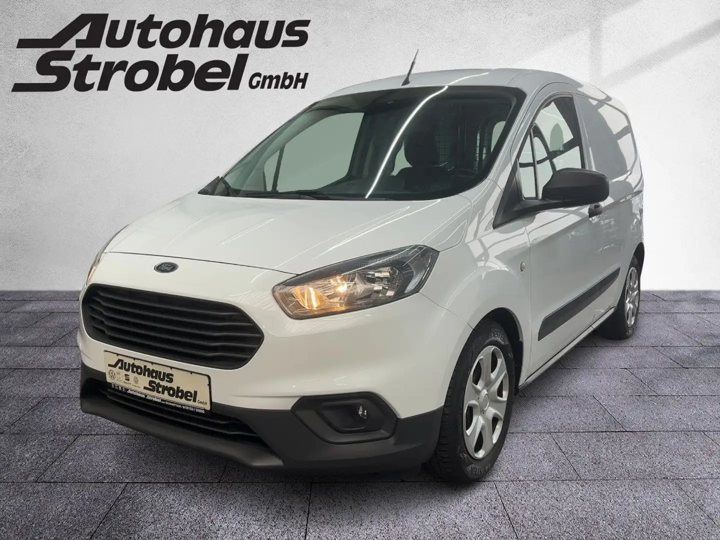 Ford Transit 1.0 Ecoboost Courier AHK Kamera Klima el Weiß - 2