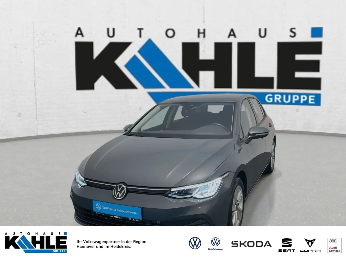 Volkswagen Golf VIII 1.5 TSI Life Klima Navi Einparkhilfe Grijs - 1