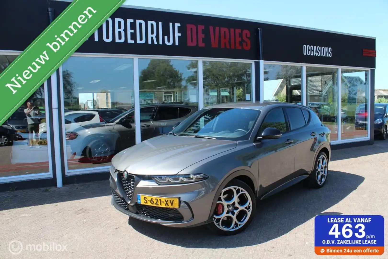 Alfa Romeo Tonale 1.5T Hybrid Veloce 20Inch/Leder/ACC/Camera/NAP Grijs - 1