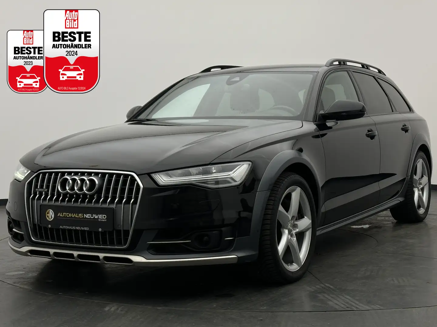 Audi A6 allroad A6 allroad quattro 3.0 TDI HUD+NAV+BOSE+LUFT+CAM Zwart - 1