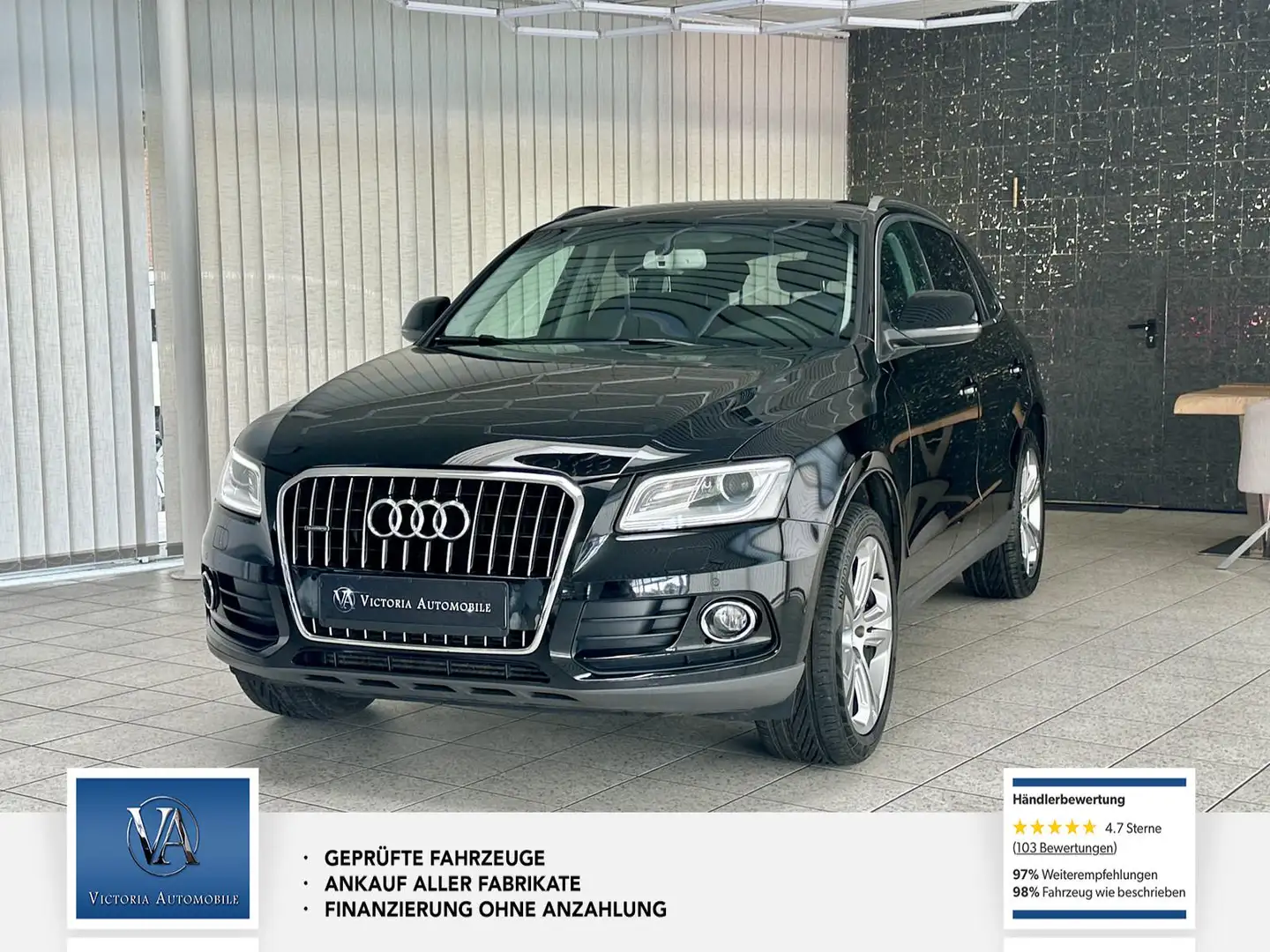 Audi Q5 3.0 TDI quattro Leder-Alcantara* AHK* Bi-Xenon Black - 1