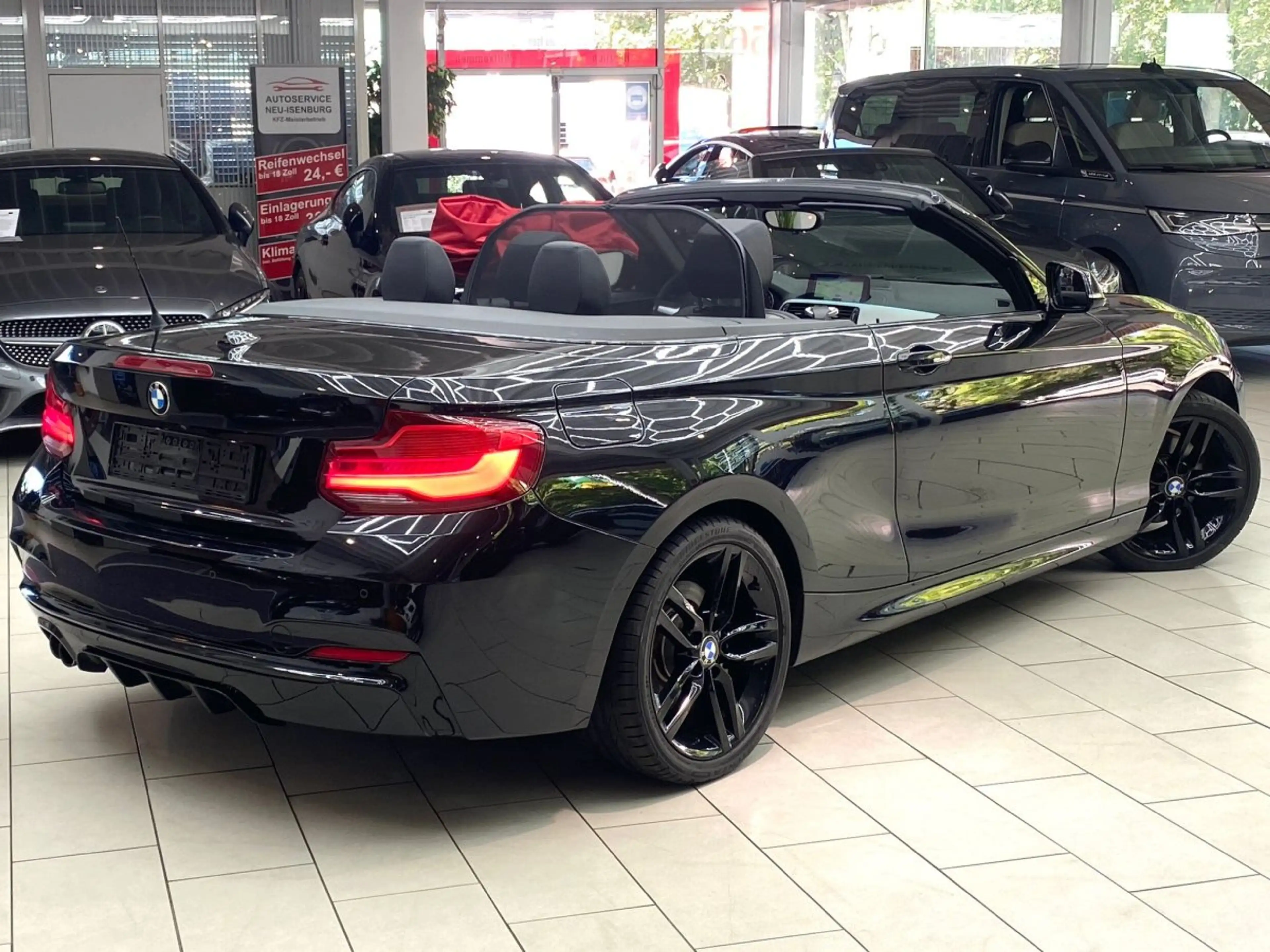 BMW 230 Cabrio M-Paket Leder Navi RueFaKa SHZ Ambiente Spo — photo 7