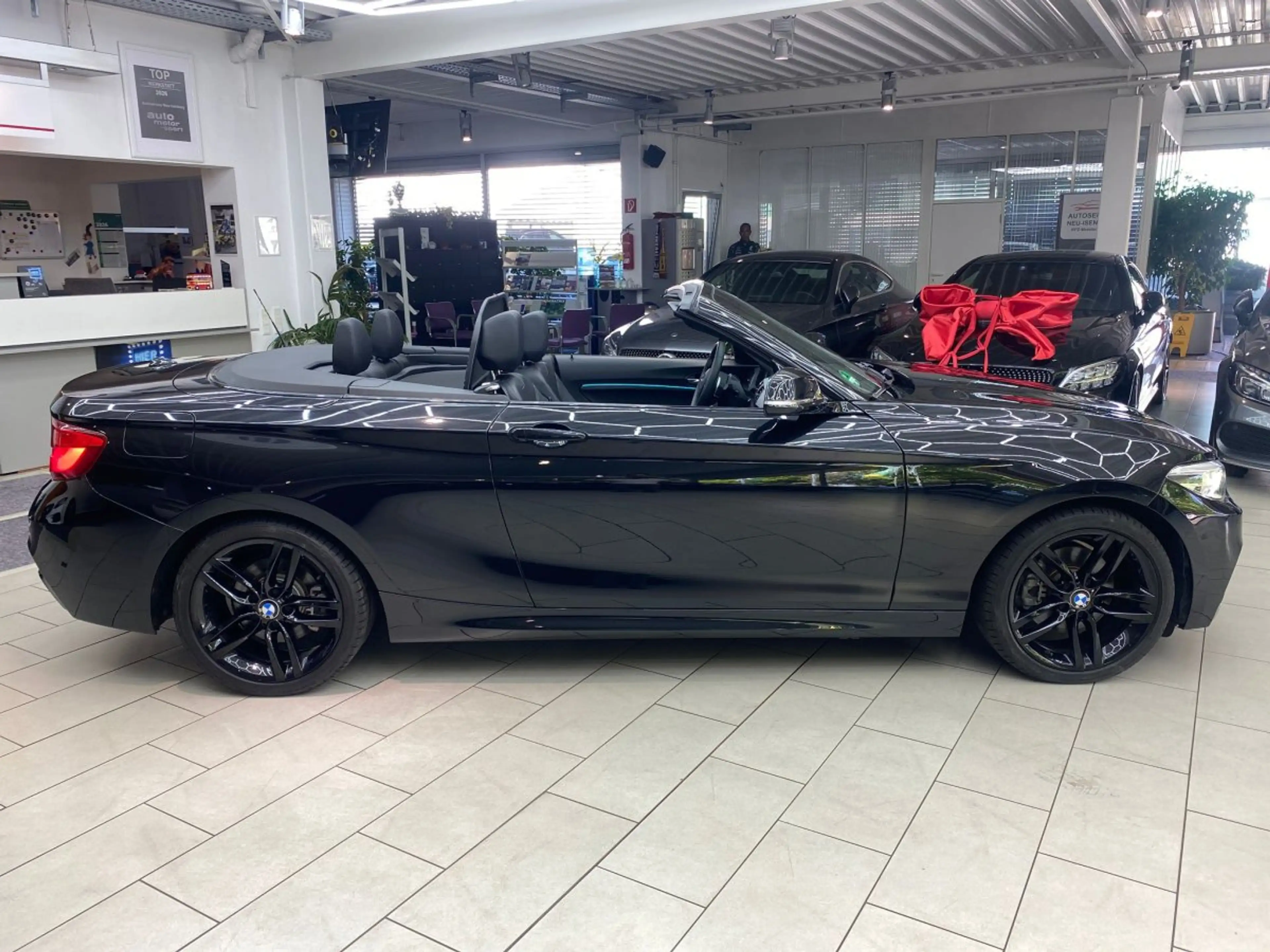 BMW 230 Cabrio M-Paket Leder Navi RueFaKa SHZ Ambiente Spo — photo 8