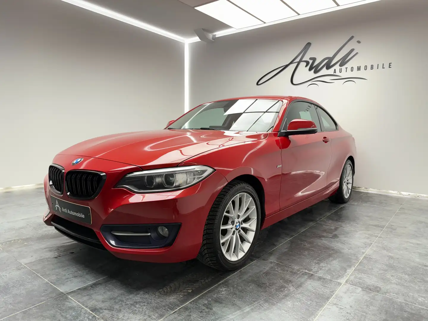 BMW 218 Coupé dA *SPORT*GPS*FULL LED*GARANTIE 12 MOIS* Rouge - 1