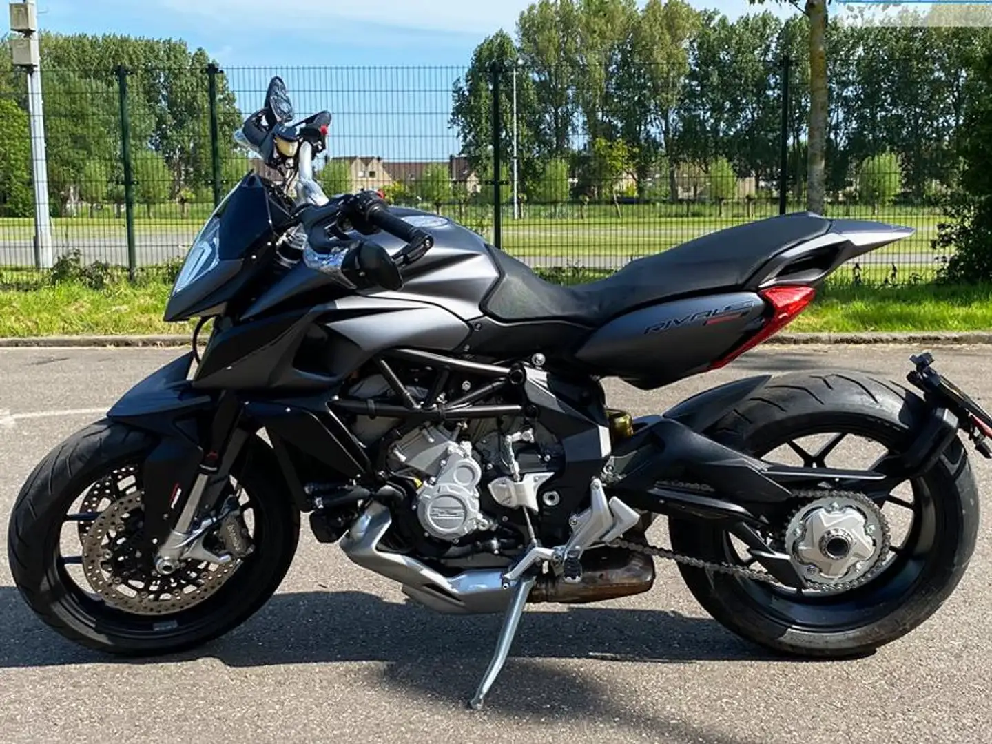 MV Agusta Rivale 800 EAS | QUICKSHIFTER | DYNAMISCH LED Gri - 2