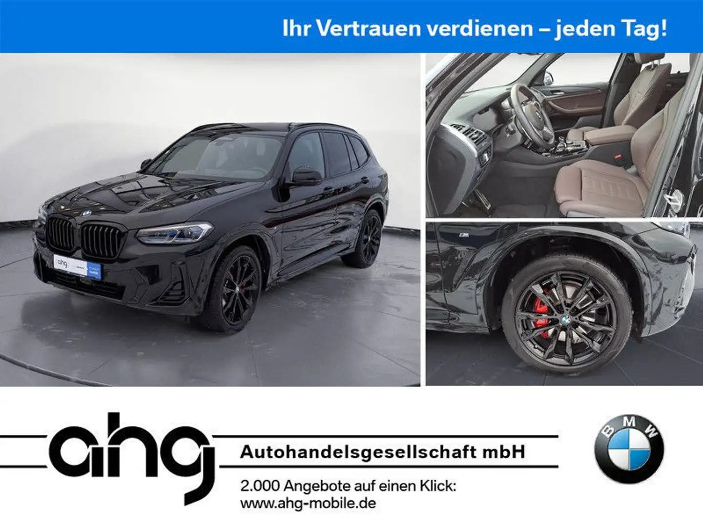 BMW X3 xDrive30i M Sportpaket Innovationsp. EDC Schwarz - 1