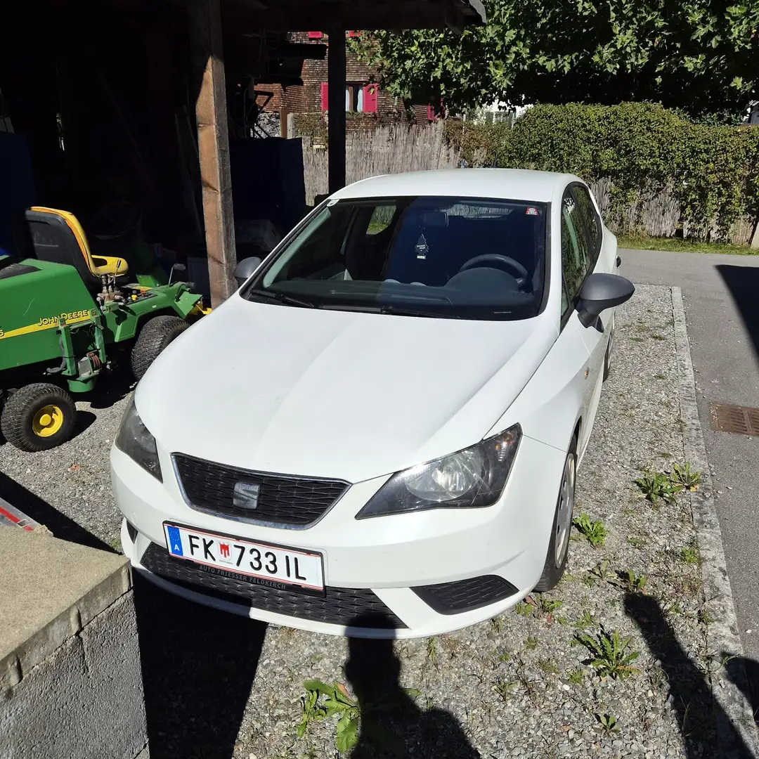 SEAT Ibiza Chili 1.2 Benzin – Nur 97.100 km – Weiß - 1