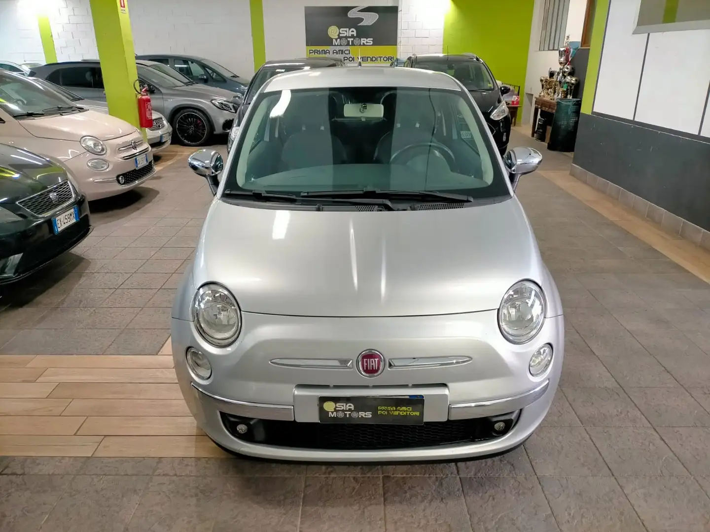 Fiat 500 500 1.2 Sport 69cv EURO 5 Silber - 2