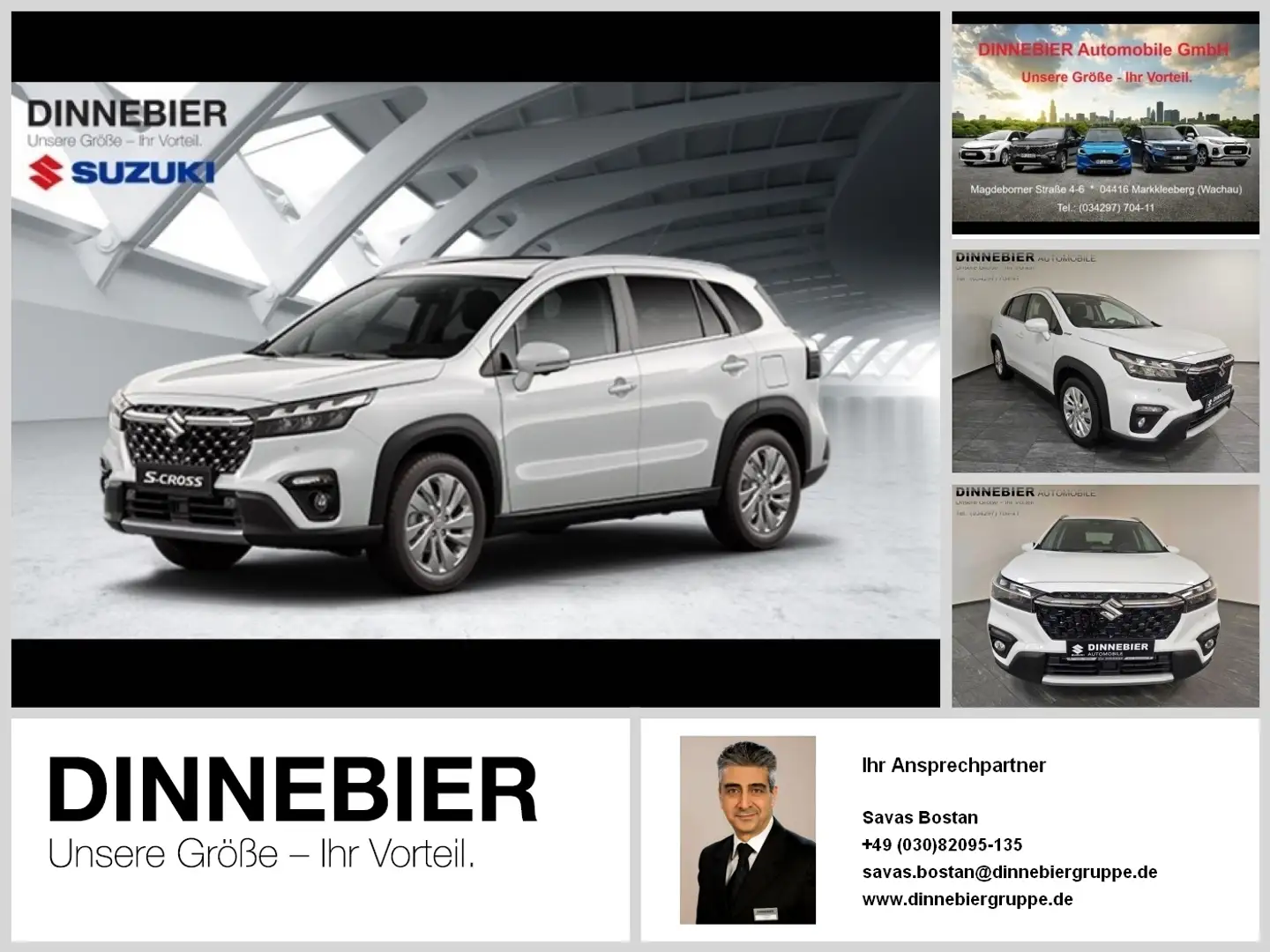 Suzuki S-Cross Comfort (AGS) *6 Jahre Garantie* Blanc - 1