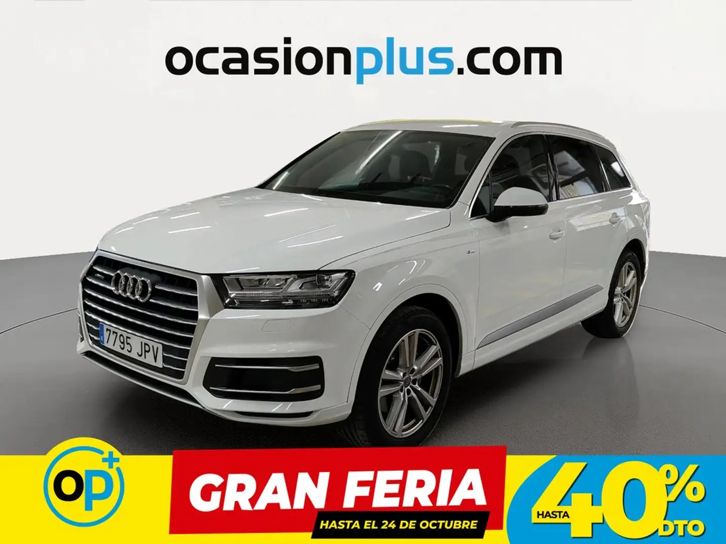 Audi Q7 3.0TDI ultra Q. tiptronic 160kW(9.75) Blanco - 1