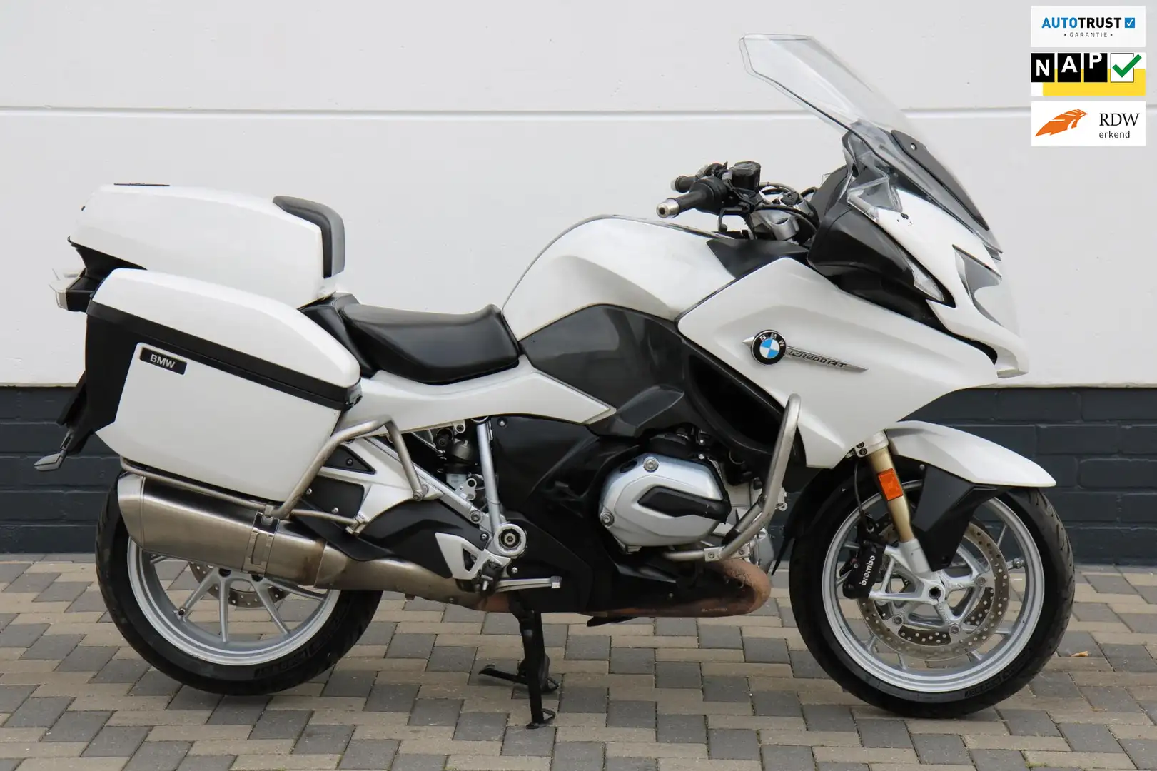 BMW R 1200 RT Tour uit 2017 met 80.648KM NL motor 1ste eig. Blanc - 1