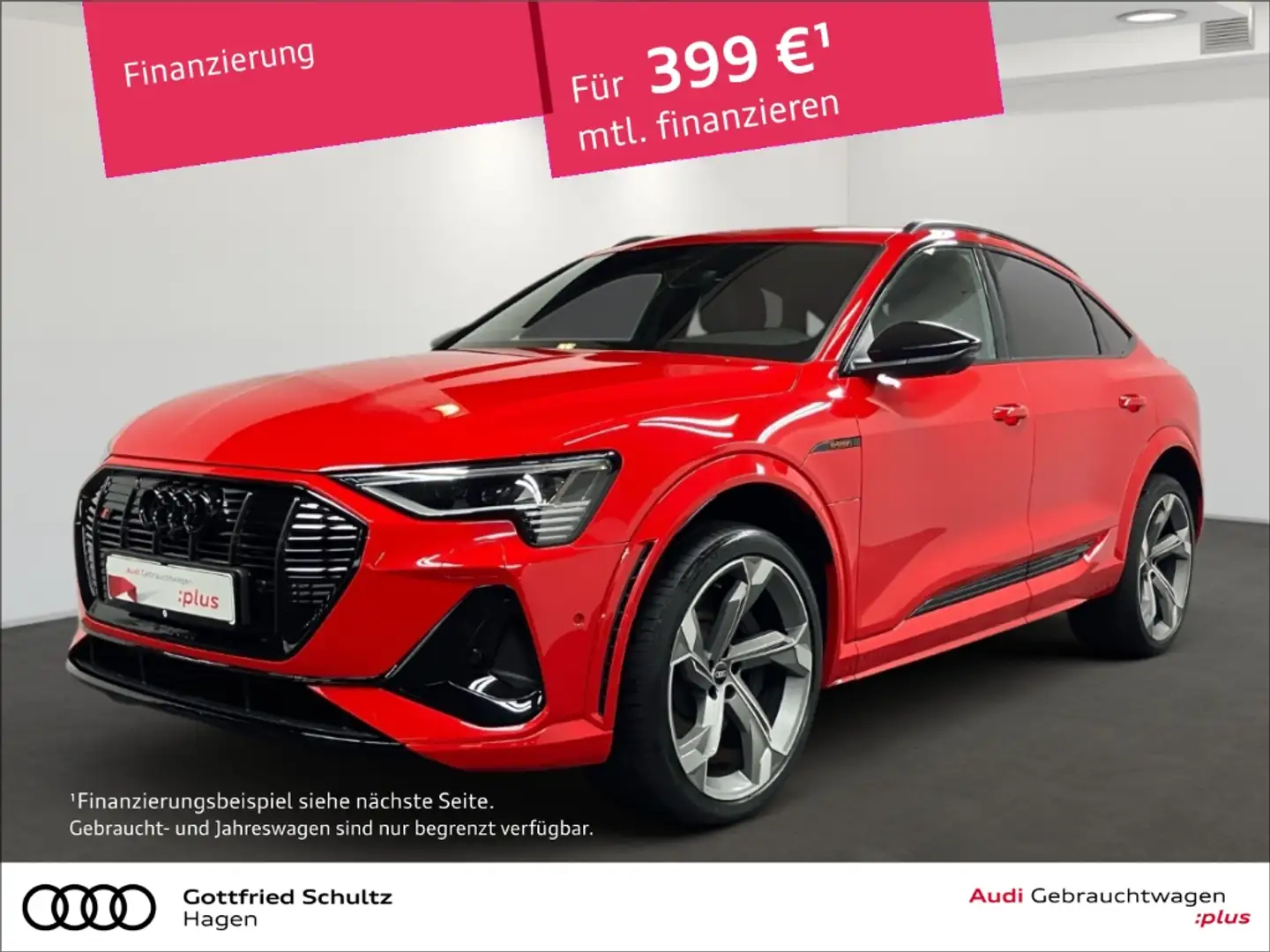 Audi e-tron Sportback S quattro MATRIX NAV B&O LEDER Rot - 1