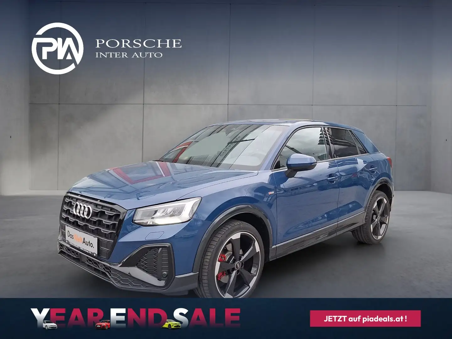 Audi Q2 35 TFSI S line Blau - 1