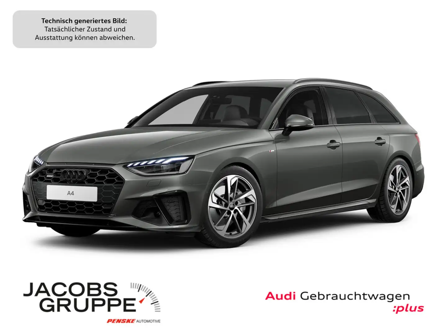 Audi A4 Avant 40 TFSI quattro S line B&O*Matrix*TopView * Grau - 1