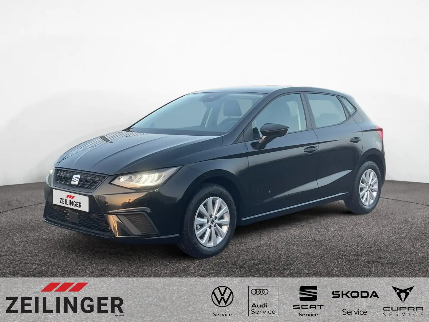 SEAT Ibiza Style TSI DSG|5J-GAR|NAVI|ACC|APP|WINTER-P Schwarz - 1