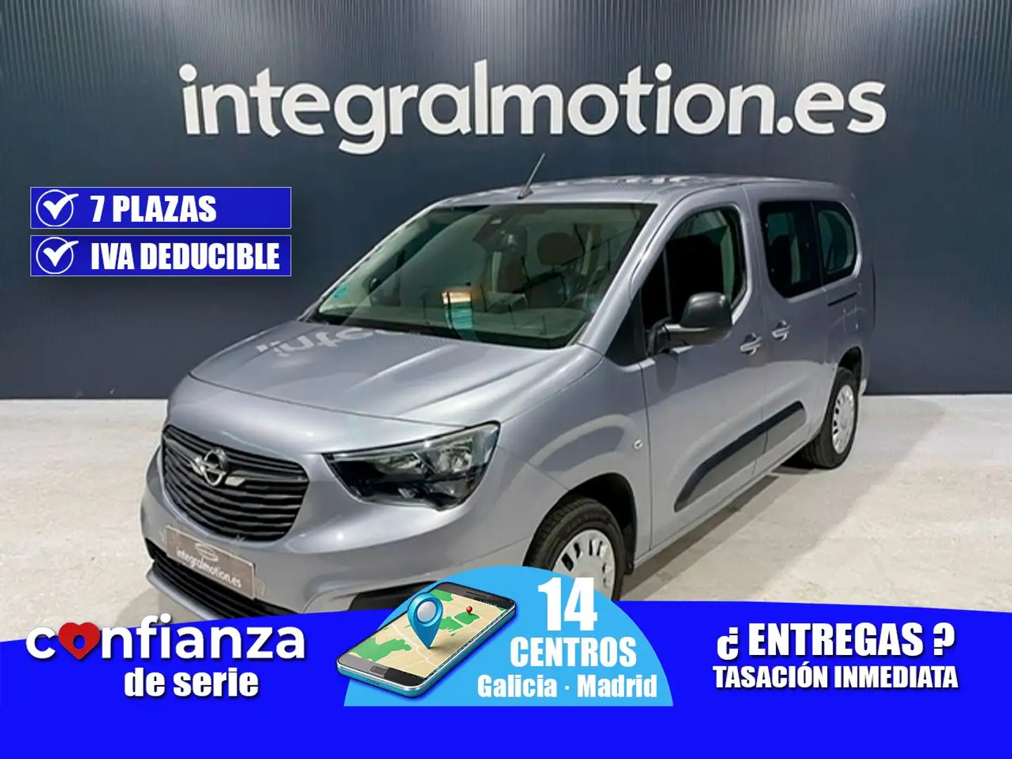 Opel Combo Life 1.5TD S/S Edition Plus XL 7pl 100 Szary - 1