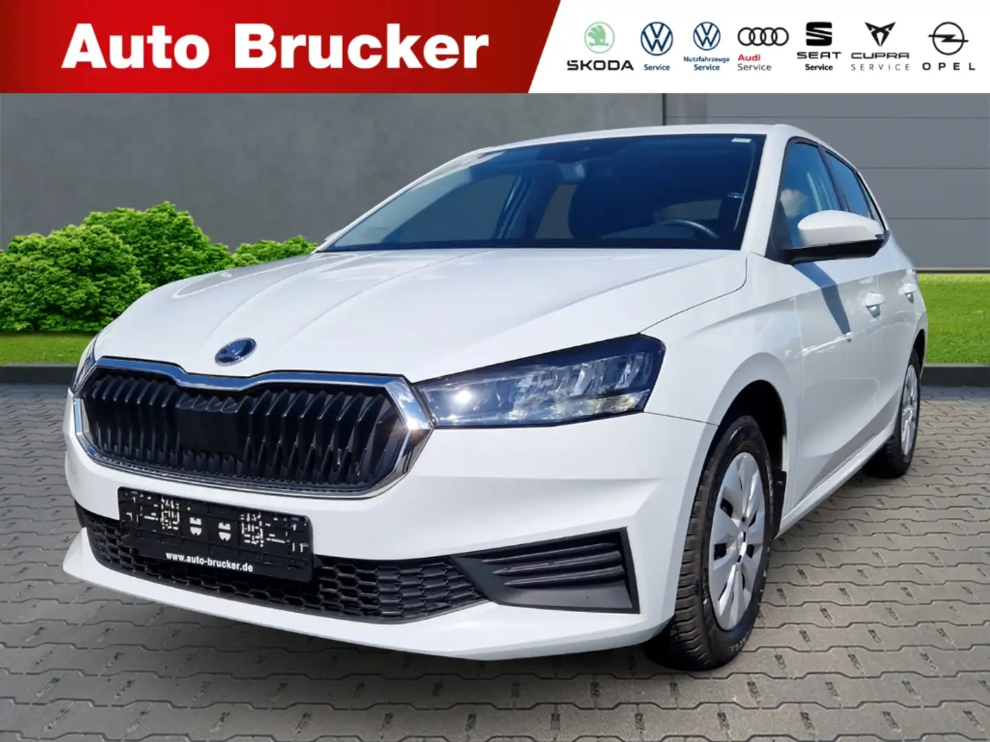 Skoda Fabia Ambition 1.0 TSI+Klimaautomatik+Parksensoren+LED White - 1