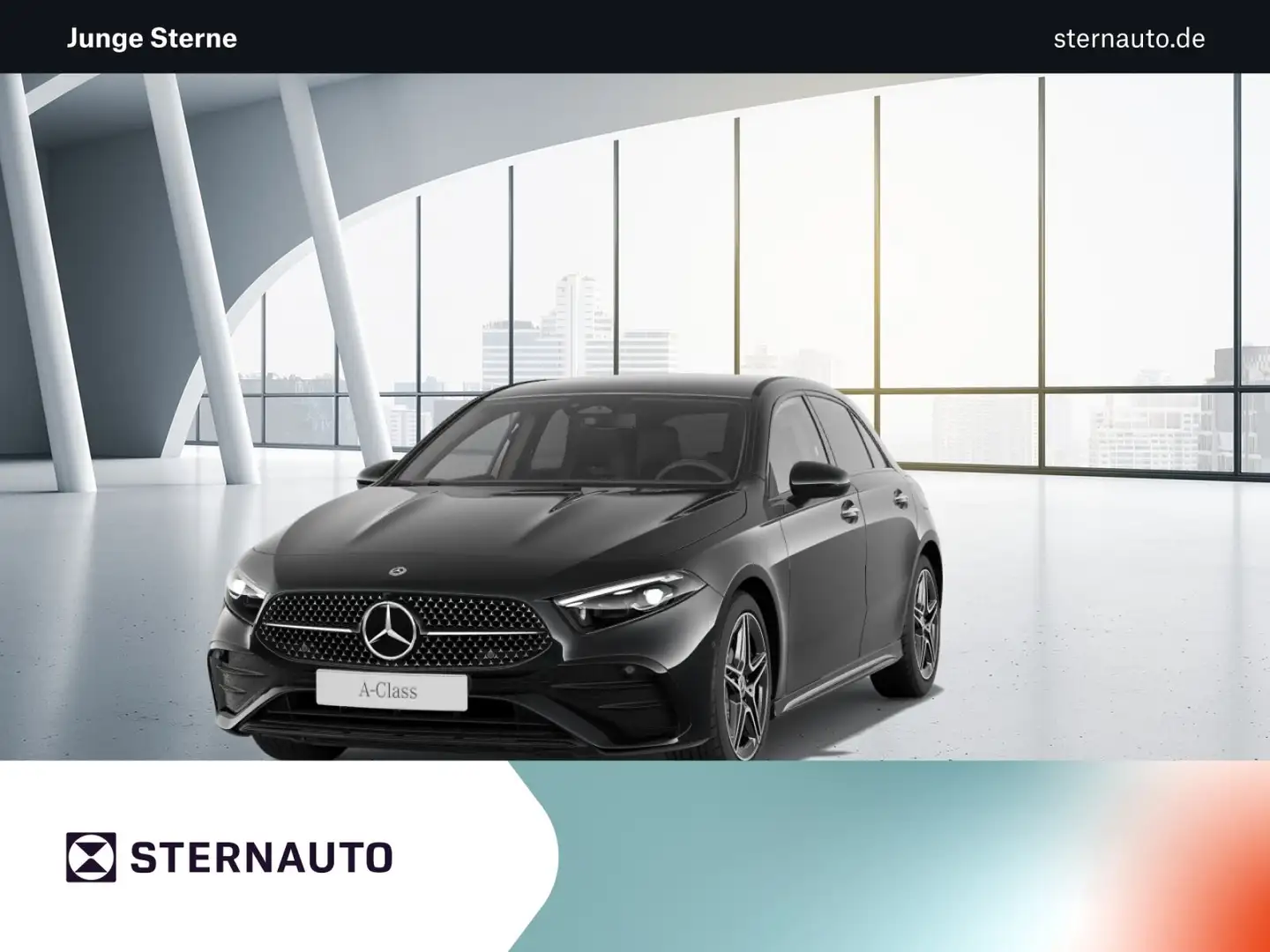 Mercedes-Benz A 200 A 200 X AMG Line/Navi/Distronic/Keyless-Go/Styling Schwarz - 1