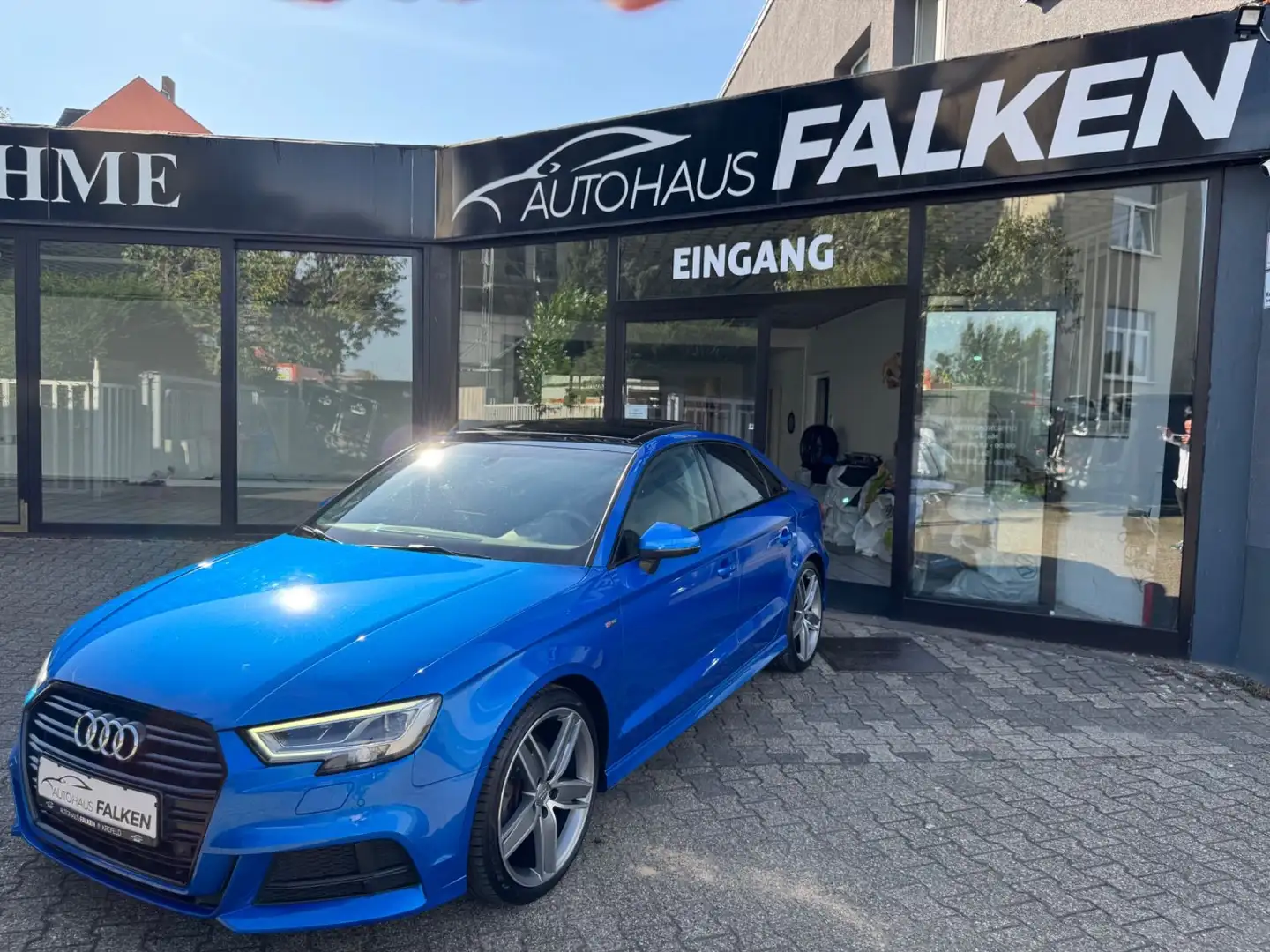 Audi A3 1.5 TFSI S Line Pano VC LED KESSY 2H/SH 19" Blau - 2