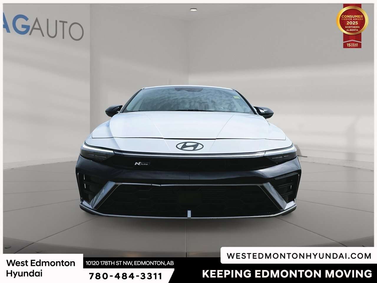 2025 Hyundai Elantra NLINE/LEATHER/SUNROOF/HEATEDSEATS — снимка 1