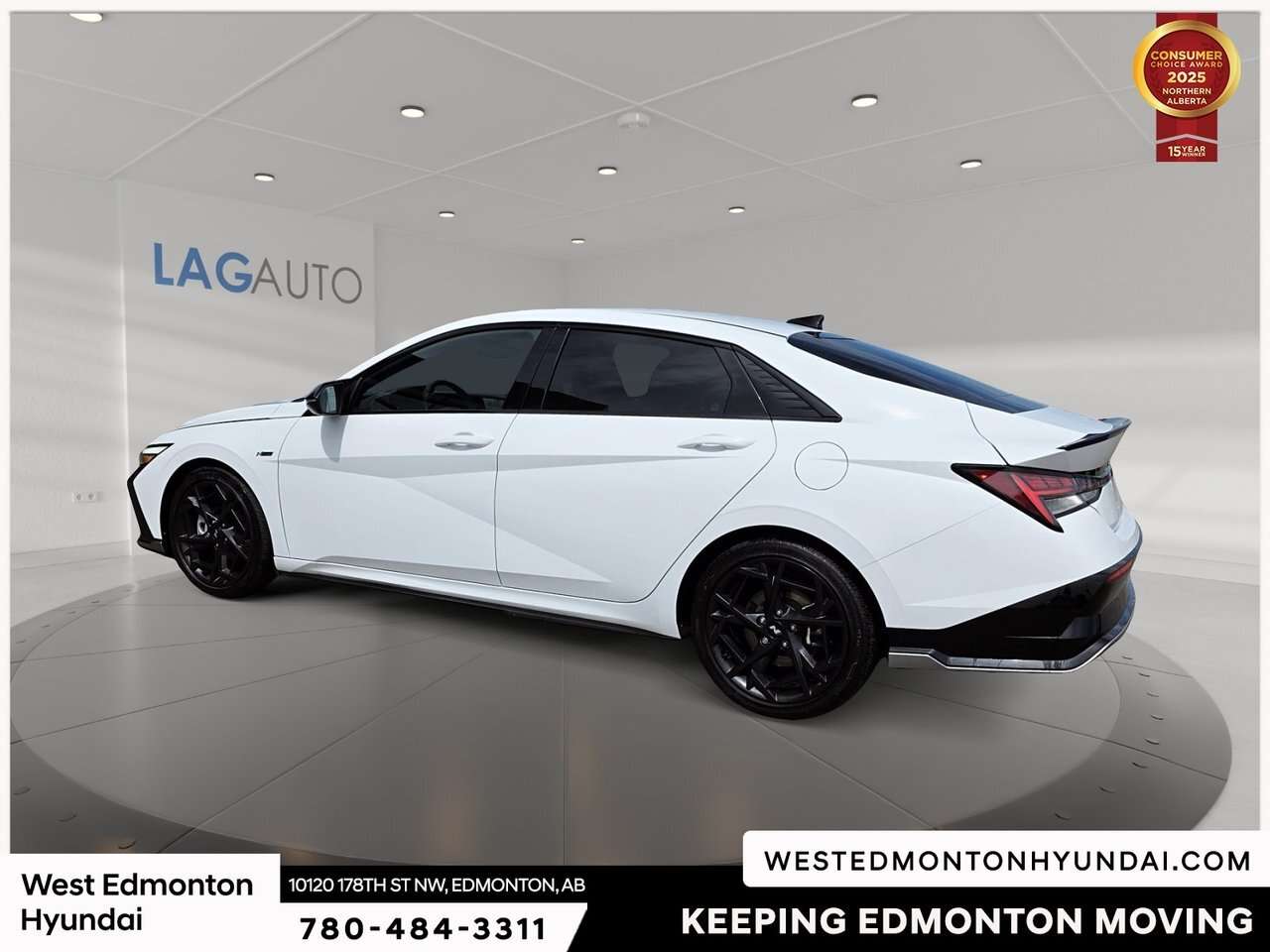 2025 Hyundai Elantra NLINE/LEATHER/SUNROOF/HEATEDSEATS — снимка 1