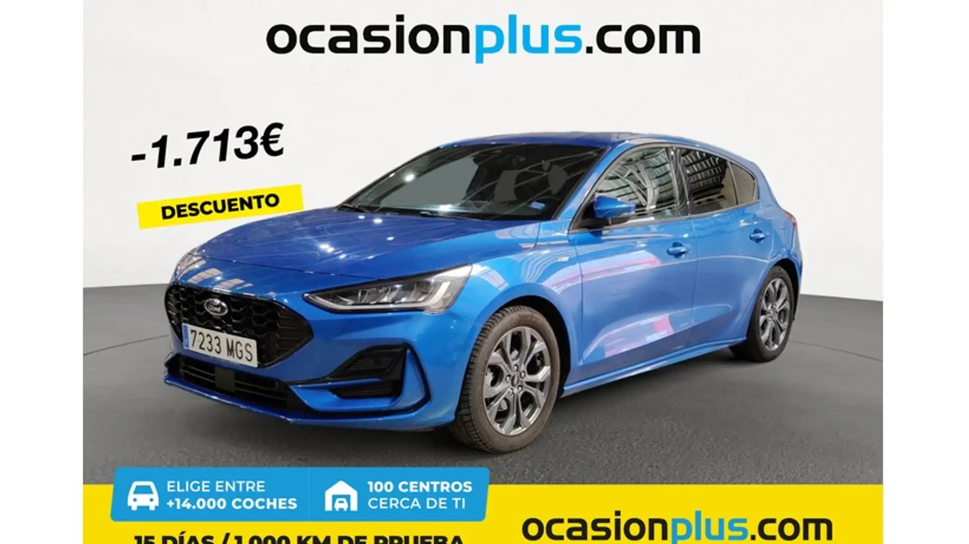 Ford Focus 1.0 Ecoboost MHEV ST-Line 155 Azul - 1
