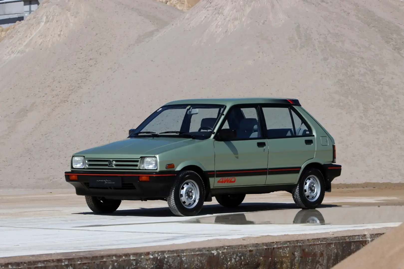 Subaru Justy J12 4WD GL/II 20.218 km. / 322 pictures online Groen - 1