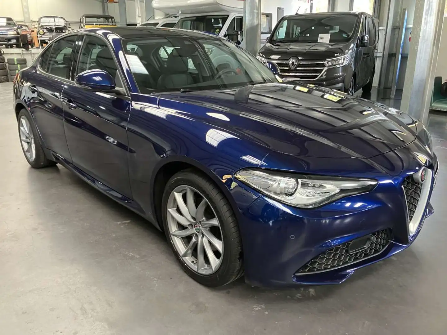 Alfa Romeo Giulia 2.0 Turbo 200CV Auto Bleu - 1
