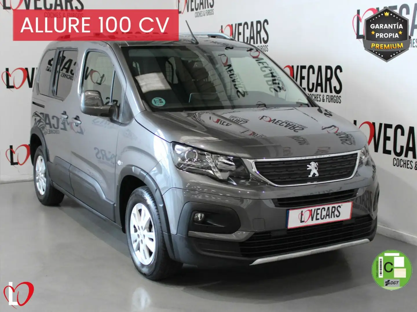 Peugeot Rifter 1.5BlueHDi S&S Standard Allure Pack 100 Gris - 1